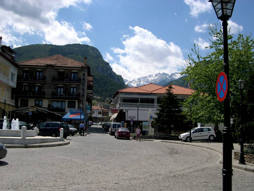 Square in Litochoro